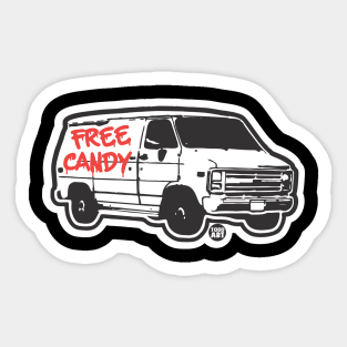 candy van Sticker